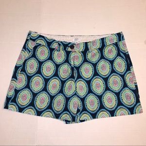 Crown & Ivy geometric print shorts size 12